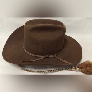 Stetson Chocolate Brown Western Hat 7 1/8
